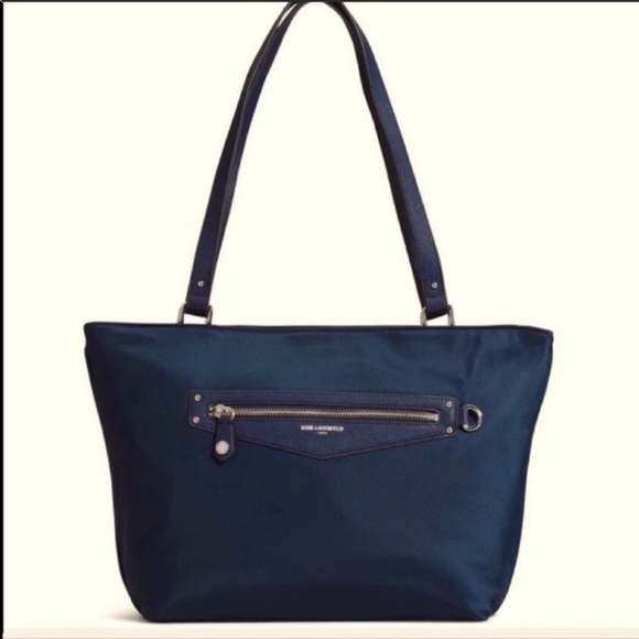 Karl largerfeld nylon and leather tote - Picture 8 of 8